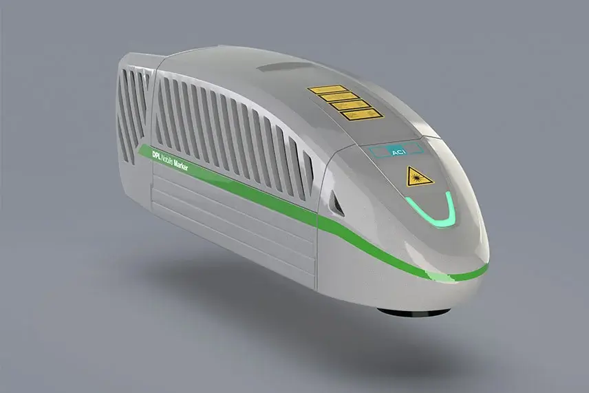 Business Diode GN is a green laser marking system